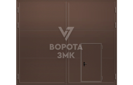 Противопожарные ворота 5000×2000 ЗМК-4734